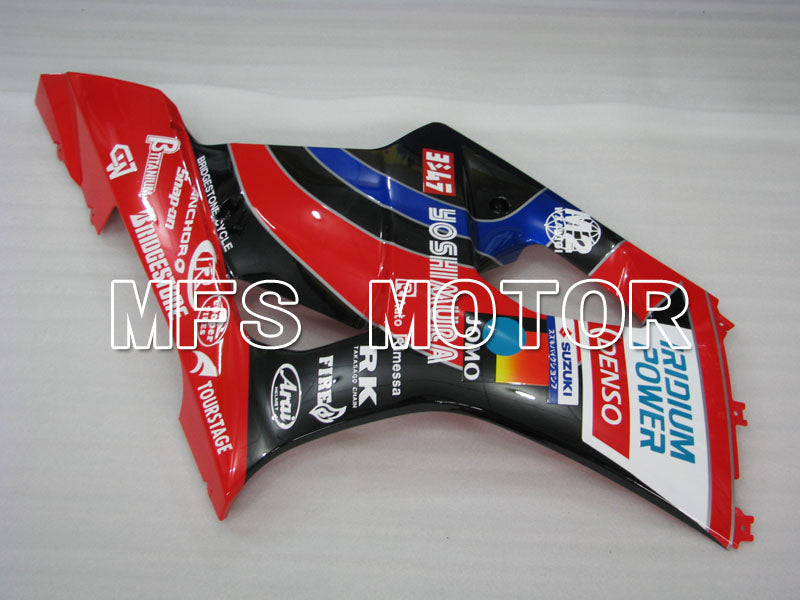 Suzuki GSXR1000 2003-2004 Injection ABS verkleidung - YOSHIMURA - Schwarz Rot - MFS2606