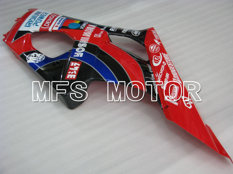 Suzuki GSXR1000 2003-2004 Injection ABS verkleidung - YOSHIMURA - Schwarz Rot - MFS2606