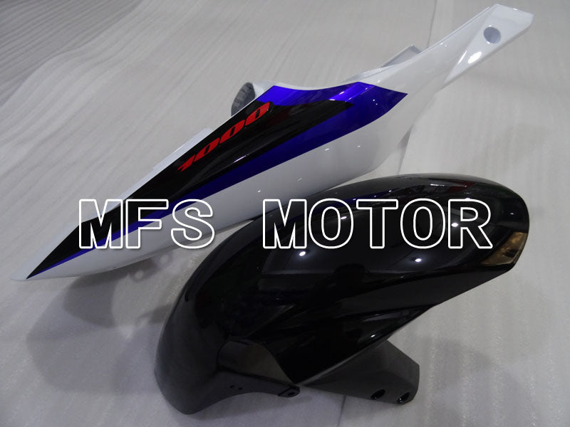 Suzuki GSXR1000 2003-2004 Injection ABS verkleidung - Factory Style - Blau Weiß - MFS2608