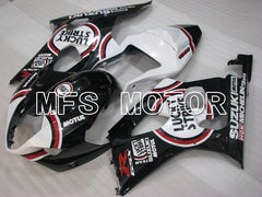Suzuki GSXR1000 2003-2004 Injection ABS Fairing - Lucky Strike - Black White - MFS2609