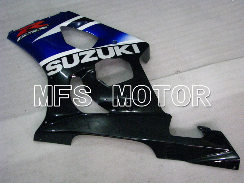 Suzuki GSXR1000 2003-2004 Injection ABS verkleidung - Factory Style - Schwarz Blau Weiß - MFS2615