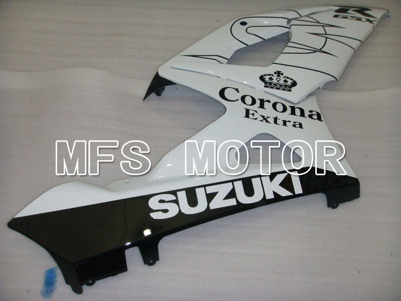 Suzuki GSXR1000 2005-2006 Injection ABS verkleidung - Schwarz Weiß - Corona - MFS2620