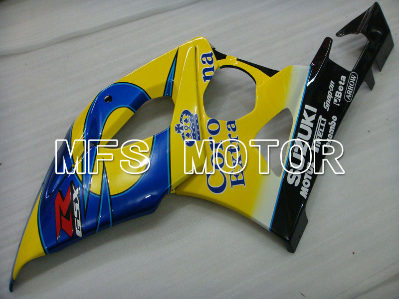 Suzuki GSXR1000 2005-2006 Injection ABS Fairing - Blue Yellow - Corona - MFS2621