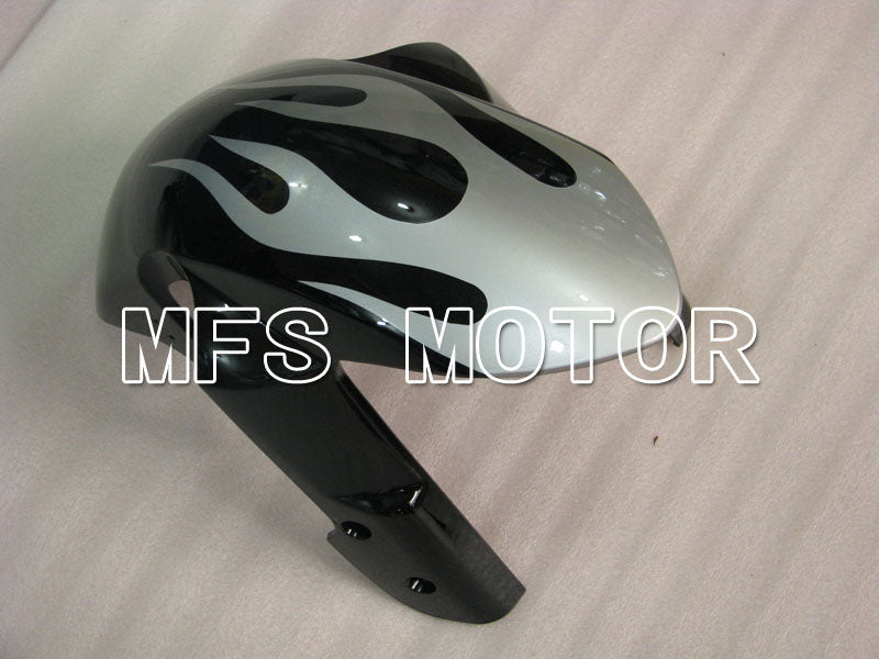 Suzuki GSXR1000 2005-2006 Injection ABS Fairing - Flame - Black Silver - MFS2627