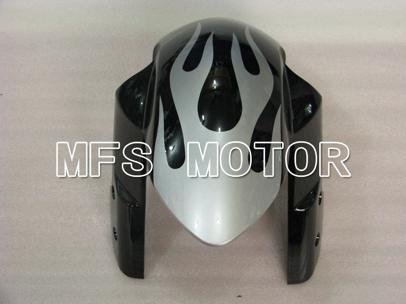 Suzuki GSXR1000 2005-2006 Injection ABS Fairing - Flame - Black Silver - MFS2627