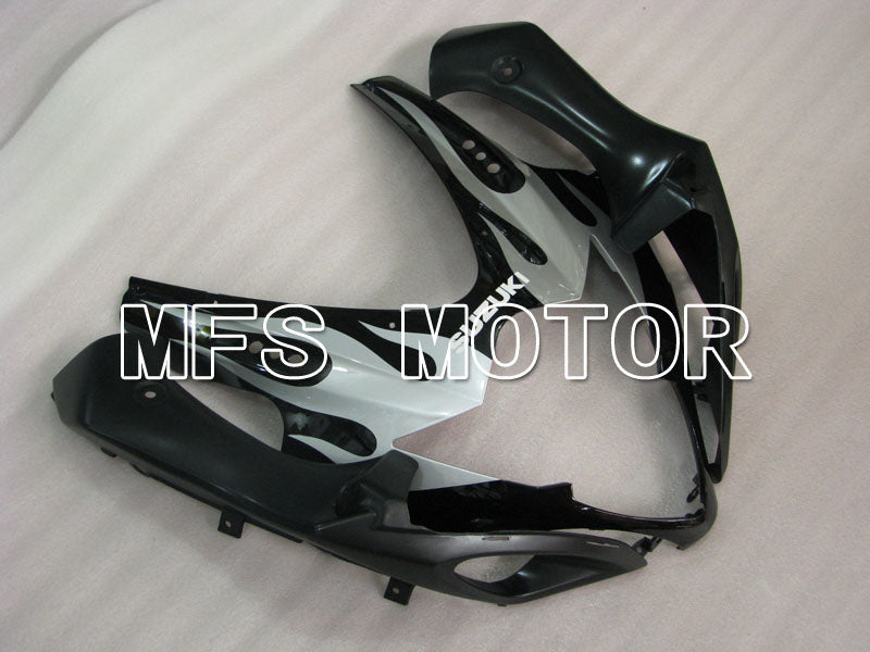 Suzuki GSXR1000 2005-2006 Injection ABS Fairing - Flame - Black Silver - MFS2627