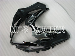 Suzuki GSXR1000 2005-2006 Injection ABS verkleidung - Flamme - Schwarz Silber - MFS2628