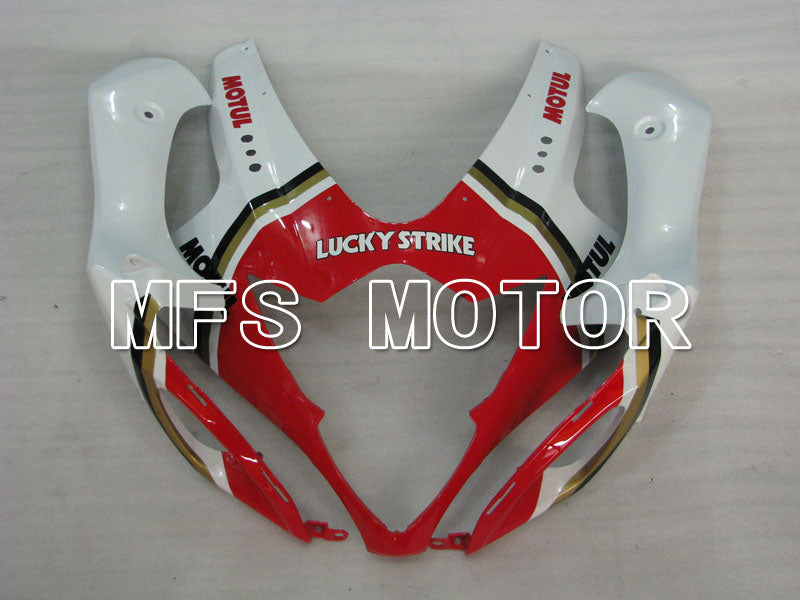 Suzuki GSXR1000 2005-2006 Injection ABS Fairing - Lucky Strike - Red White - MFS2632
