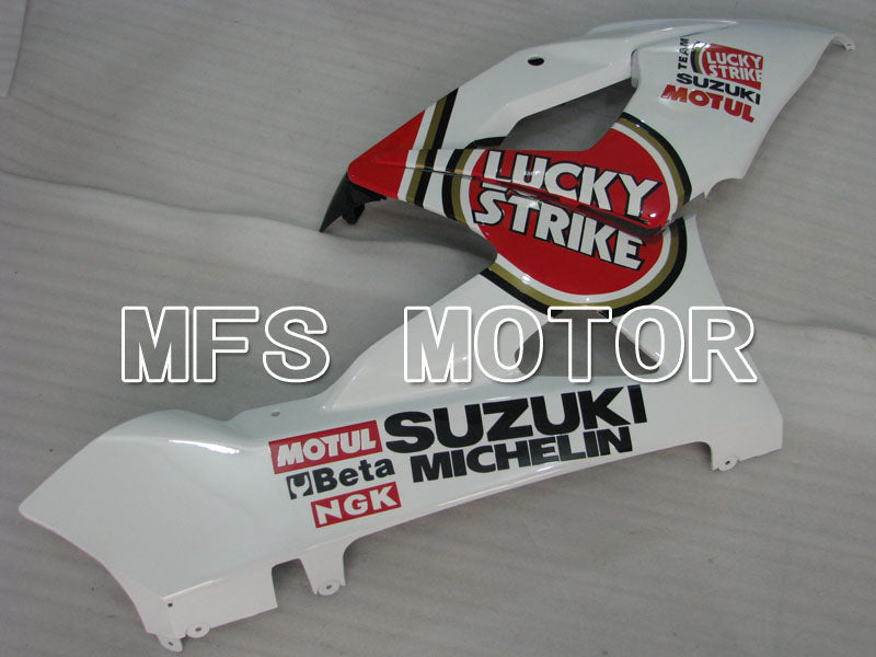 Suzuki GSXR1000 2005-2006 Injection ABS Fairing - Lucky Strike - Red White - MFS2632