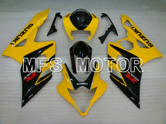 Suzuki GSXR1000 2005-2006 Injection ABS Fairing - Factory Style - Black Yellow - MFS2639