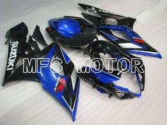 Suzuki GSXR1000 2005-2006 Injection ABS Fairing - Factory Style - Blue Black - MFS2642