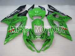 Suzuki GSXR1000 2005-2006 Injection ABS Fairing - Flame - Black Green - MFS2654