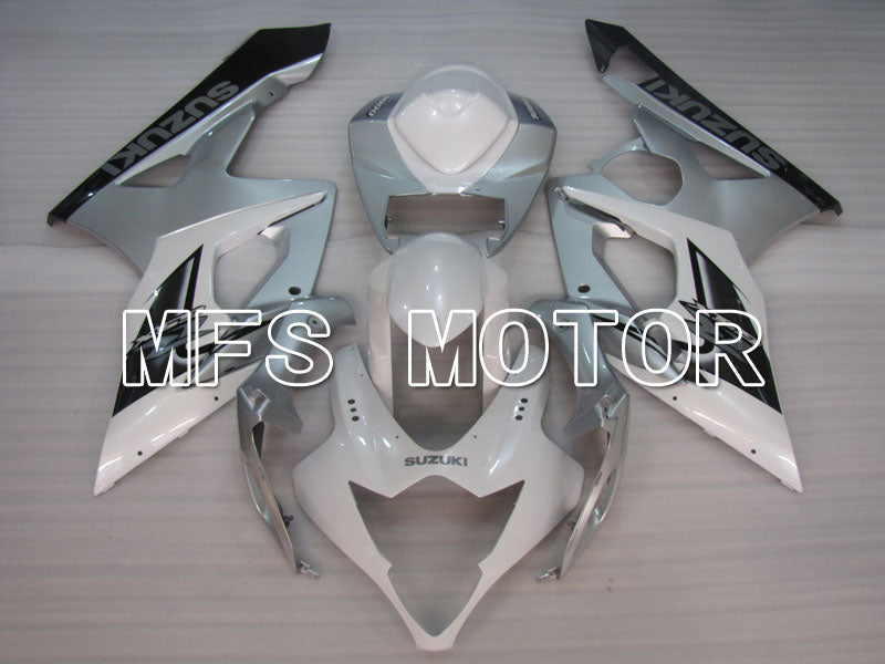 Suzuki GSXR1000 2005-2006 Injection ABS Fairing - Factory Style - White Silver - MFS2655