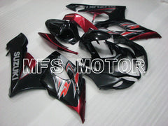 Suzuki GSXR1000 2005-2006 Injection ABS Fairing - Factory Style - Black Red - MFS2660