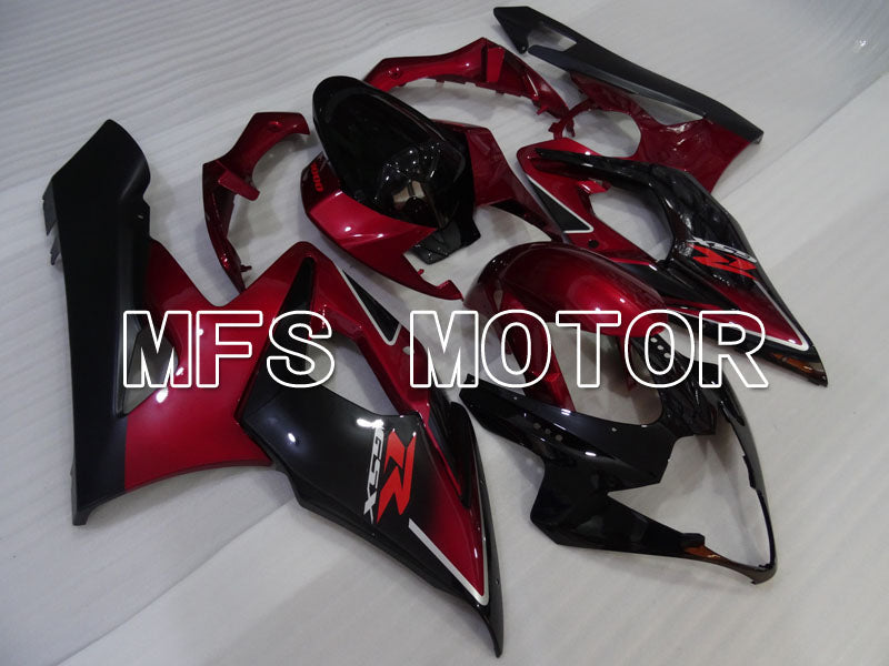 Suzuki GSXR1000 2005-2006 Injection ABS Fairing - Factory Style - Black Red - MFS2661