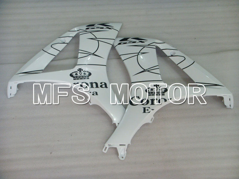 Suzuki GSXR1000 2007-2008 Injection ABS verkleidung - Corona - Schwarz Weiß - MFS2664