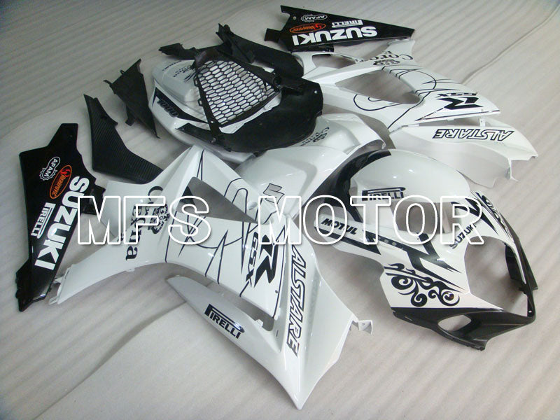 Suzuki GSXR1000 2007-2008 Injection ABS verkleidung - Corona - Schwarz Weiß - MFS2664