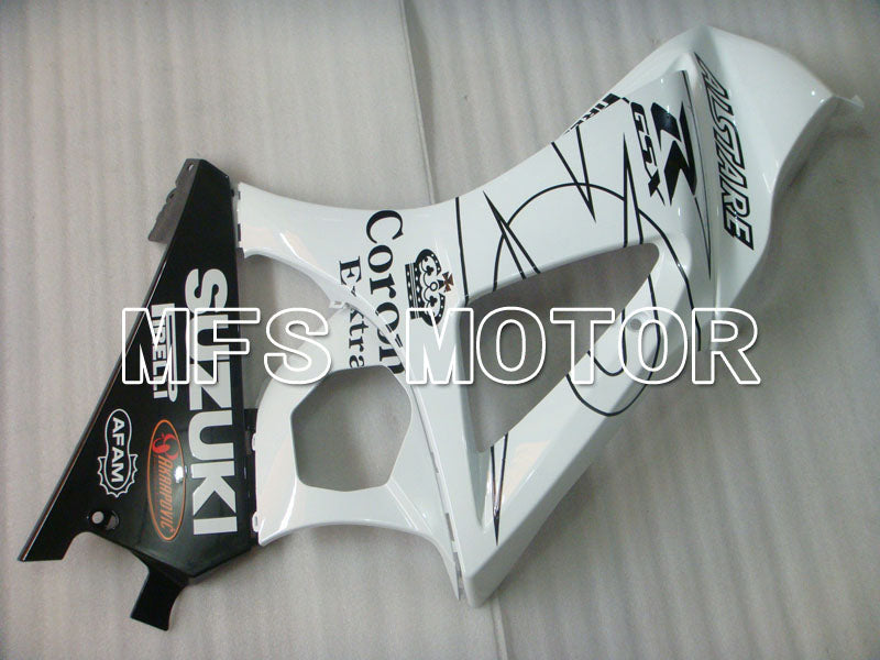 Suzuki GSXR1000 2007-2008 Injection ABS verkleidung - Corona - Schwarz Weiß - MFS2664