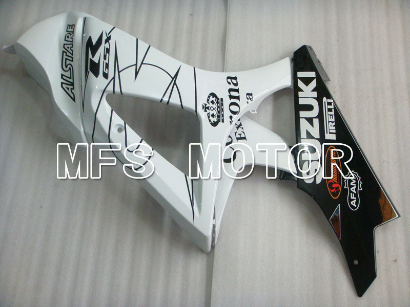Suzuki GSXR1000 2007-2008 Injection ABS verkleidung - Corona - Schwarz Weiß - MFS2664