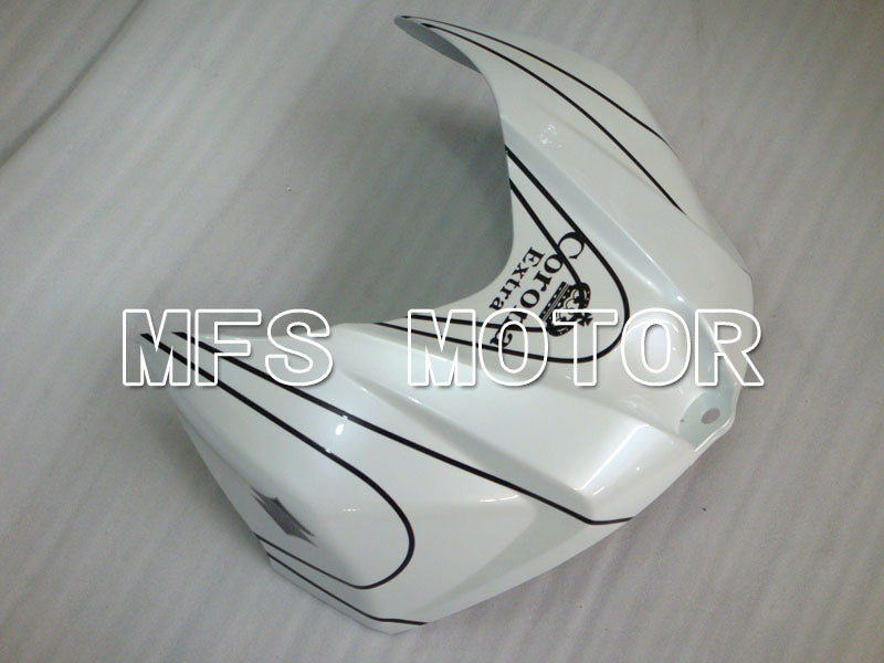 Suzuki GSXR1000 2007-2008 Injection ABS Fairing - Corona - Black White - MFS2665