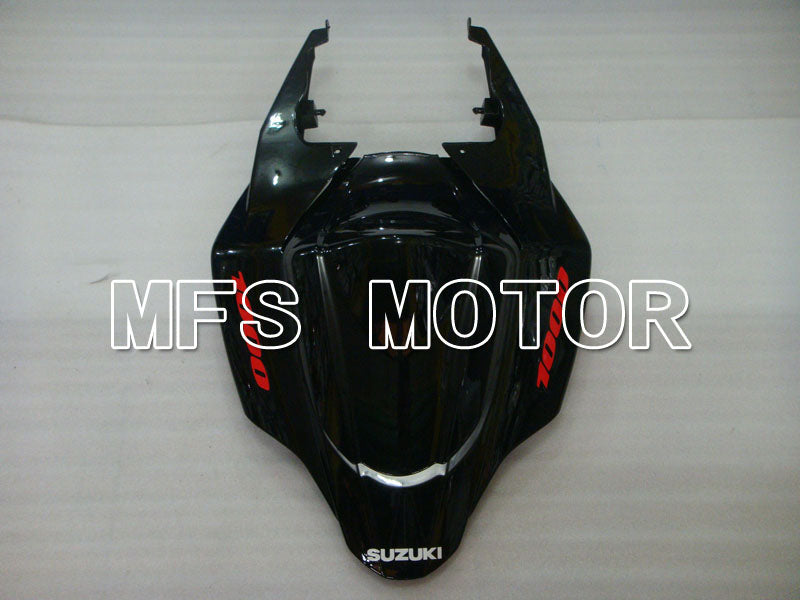 Suzuki GSXR1000 2007-2008 Injection ABS verkleidung - Flamme - Schwarz Rot - MFS2668
