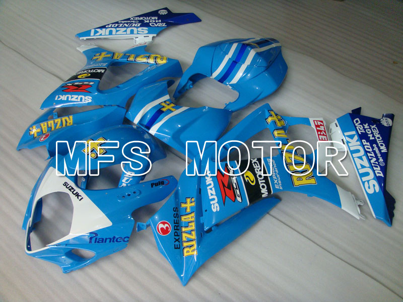Suzuki GSXR1000 2007-2008 Injection ABS verkleidung - Rizla+ - Blau - MFS2677