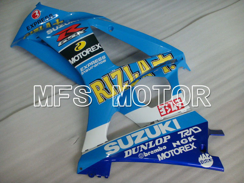 Suzuki GSXR1000 2007-2008 Injection ABS verkleidung - Rizla+ - Blau - MFS2677