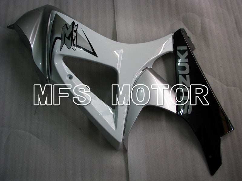Suzuki GSXR1000 2007-2008 Injection ABS verkleidung - Factory Style - Weiß Silber - MFS2680