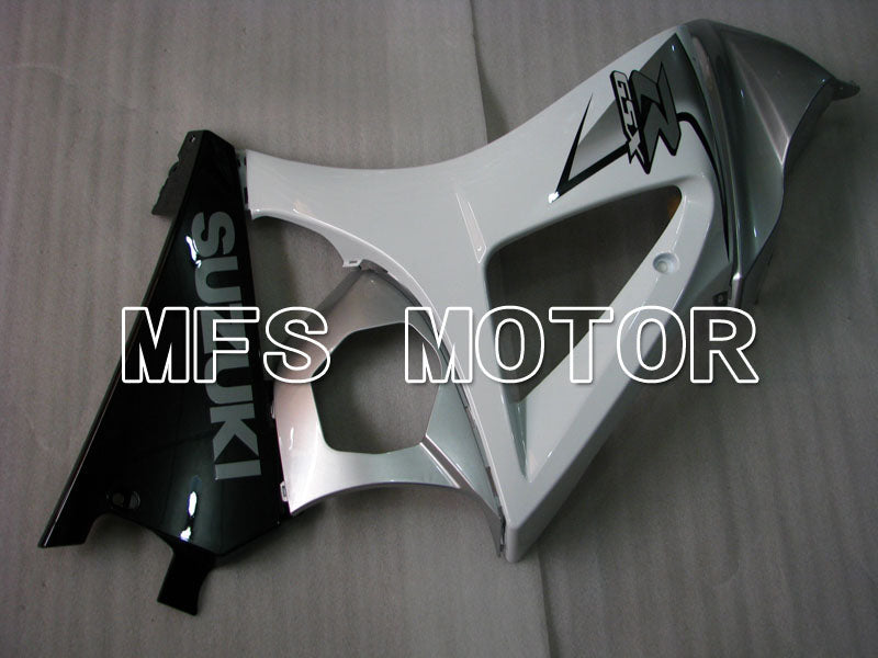 Suzuki GSXR1000 2007-2008 Injection ABS verkleidung - Factory Style - Weiß Silber - MFS2680