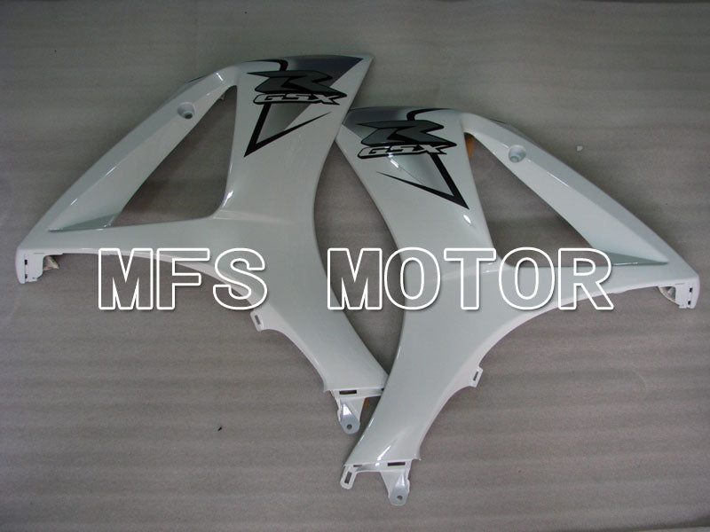 Suzuki GSXR1000 2007-2008 Injection ABS verkleidung - Factory Style - Weiß Silber - MFS2680