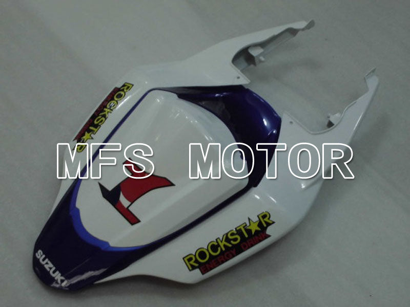 Suzuki GSXR1000 2007-2008 Injection ABS verkleidung - Rockstar - Weiß Blau - MFS2683