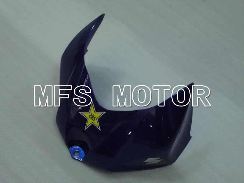 Suzuki GSXR1000 2007-2008 Injection ABS verkleidung - Rockstar - Weiß Blau - MFS2683