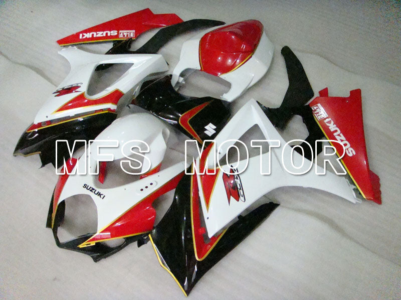 Suzuki GSXR1000 2007-2008 Injection ABS verkleidung - Factory Style - Schwarz Rot Weiß - MFS2687