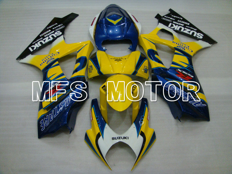 Suzuki GSXR1000 2007-2008 Injection ABS verkleidung - Corona - Blau Gelb - MFS2688