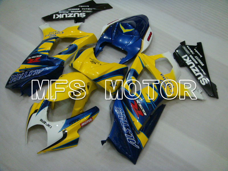 Suzuki GSXR1000 2007-2008 Injection ABS verkleidung - Corona - Blau Gelb - MFS2688