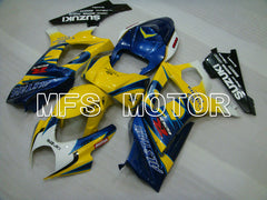 Suzuki GSXR1000 2007-2008 Injection ABS verkleidung - Corona - Blau Gelb - MFS2688