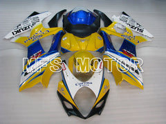 Suzuki GSXR1000 2007-2008 Injection ABS verkleidung - Corona - Blau Gelb - MFS2689