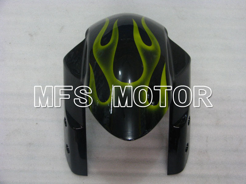 Suzuki GSXR1000 2007-2008 Injection ABS verkleidung - Flamme - Schwarz Gelb - MFS2690