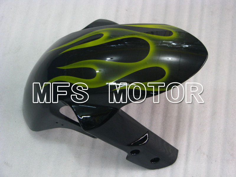 Suzuki GSXR1000 2007-2008 Injection ABS verkleidung - Flamme - Schwarz Gelb - MFS2690