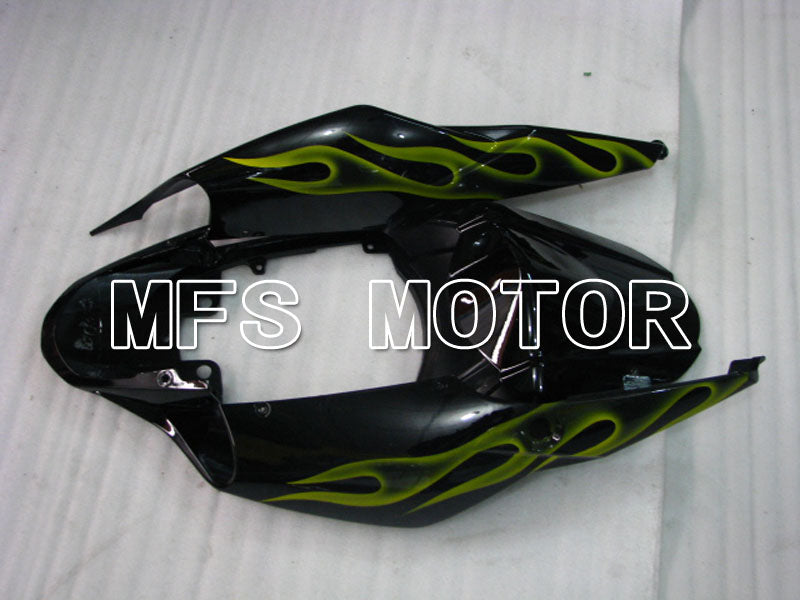Suzuki GSXR1000 2007-2008 Injection ABS verkleidung - Flamme - Schwarz Gelb - MFS2690