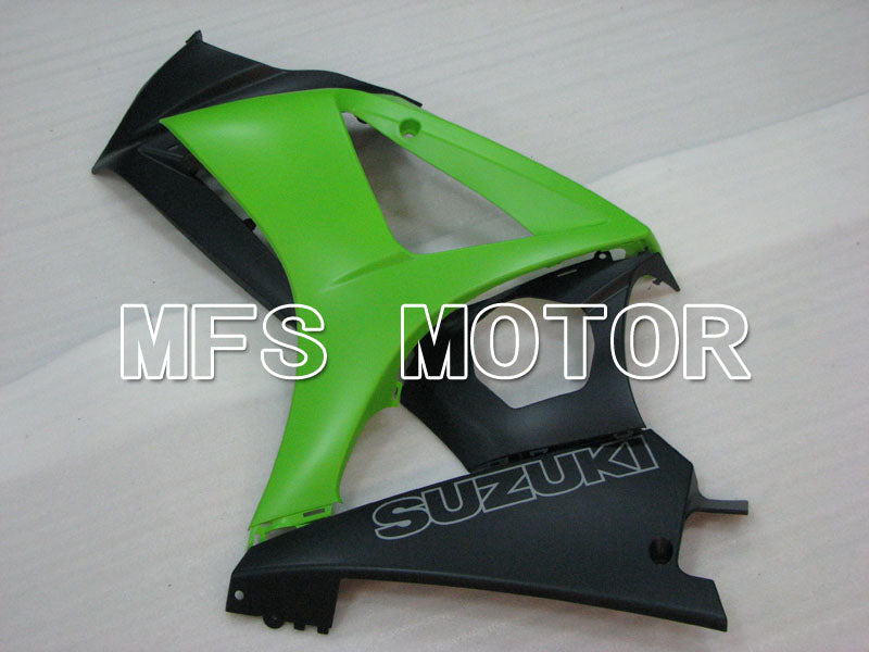 Suzuki GSXR1000 2007-2008 Injection ABS Fairing - Factory Style - Black Green Matte - MFS2692