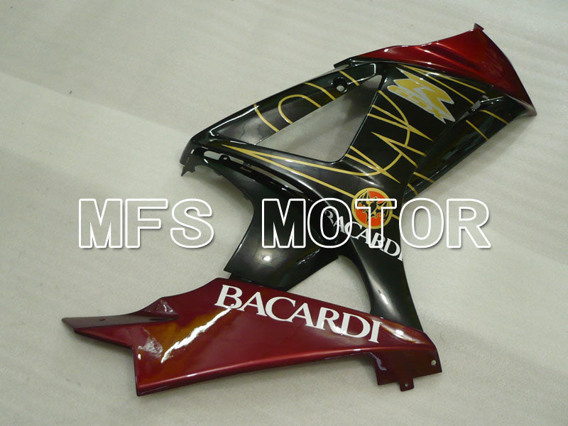 Suzuki GSXR1000 2007-2008 Injection ABS Fairing - BACARDI - Black Red - MFS2694