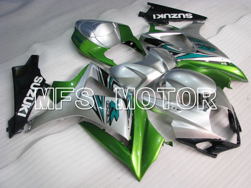 Suzuki GSXR1000 2007-2008 Injection ABS Fairing - Factory Style - Silver Green - MFS2696