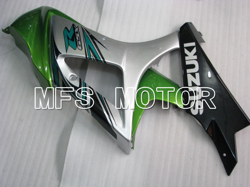 Suzuki GSXR1000 2007-2008 Injection ABS Fairing - Factory Style - Silver Green - MFS2696