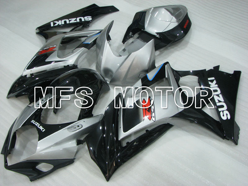 Suzuki GSXR1000 2007-2008 Injection ABS Fairing - Factory Style - Black Silver - MFS2700