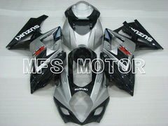 Suzuki GSXR1000 2007-2008 Injection ABS Fairing - Factory Style - Black Silver - MFS2700