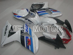 Suzuki GSXR1000 2009-2016 Injection ABS verkleidung - Factory Style - Weiß Blau - MFS2709