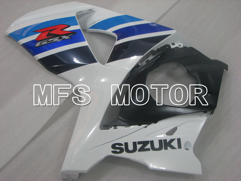 Suzuki GSXR1000 2009-2016 Injection ABS verkleidung - Factory Style - Weiß Blau - MFS2709