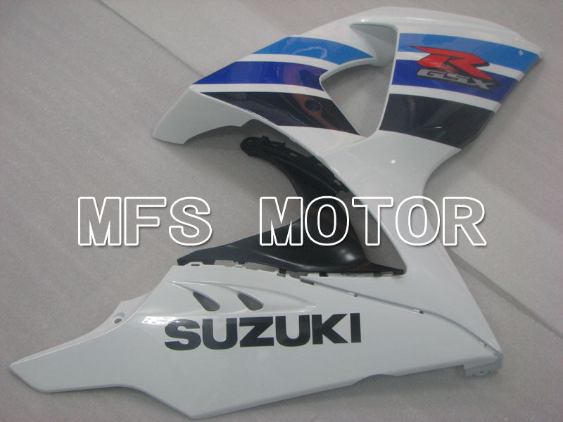 Suzuki GSXR1000 2009-2016 Injection ABS verkleidung - Factory Style - Weiß Blau - MFS2709