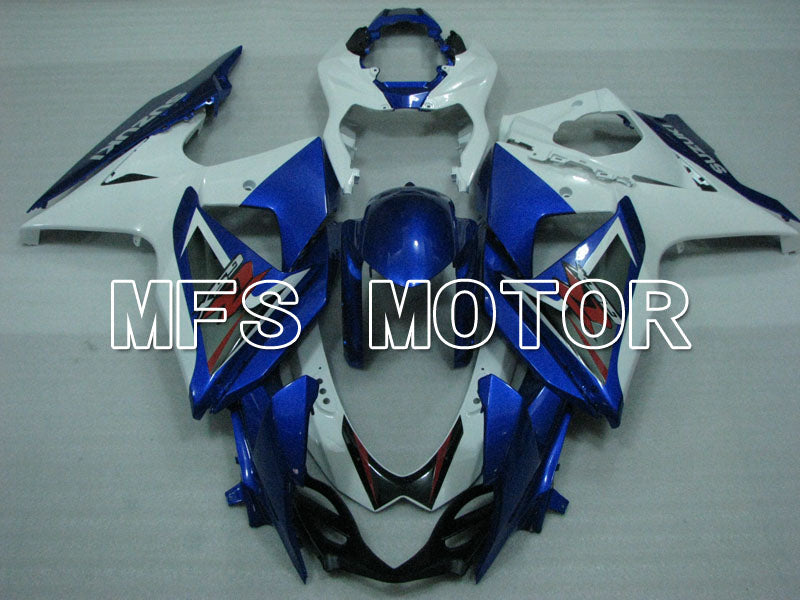 Suzuki GSXR1000 2009-2016 Injection ABS verkleidung - Factory Style - Weiß Blau - MFS2712